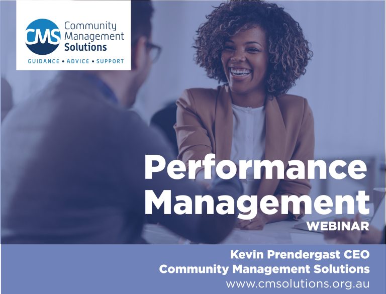 Performance Management Webinar by CMSolutions