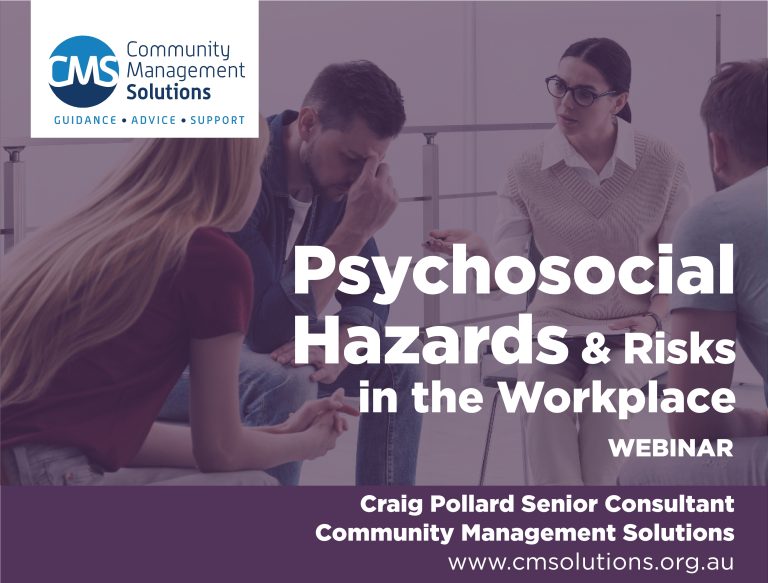 Psychosocial Hazards Webinar by CMSolutions