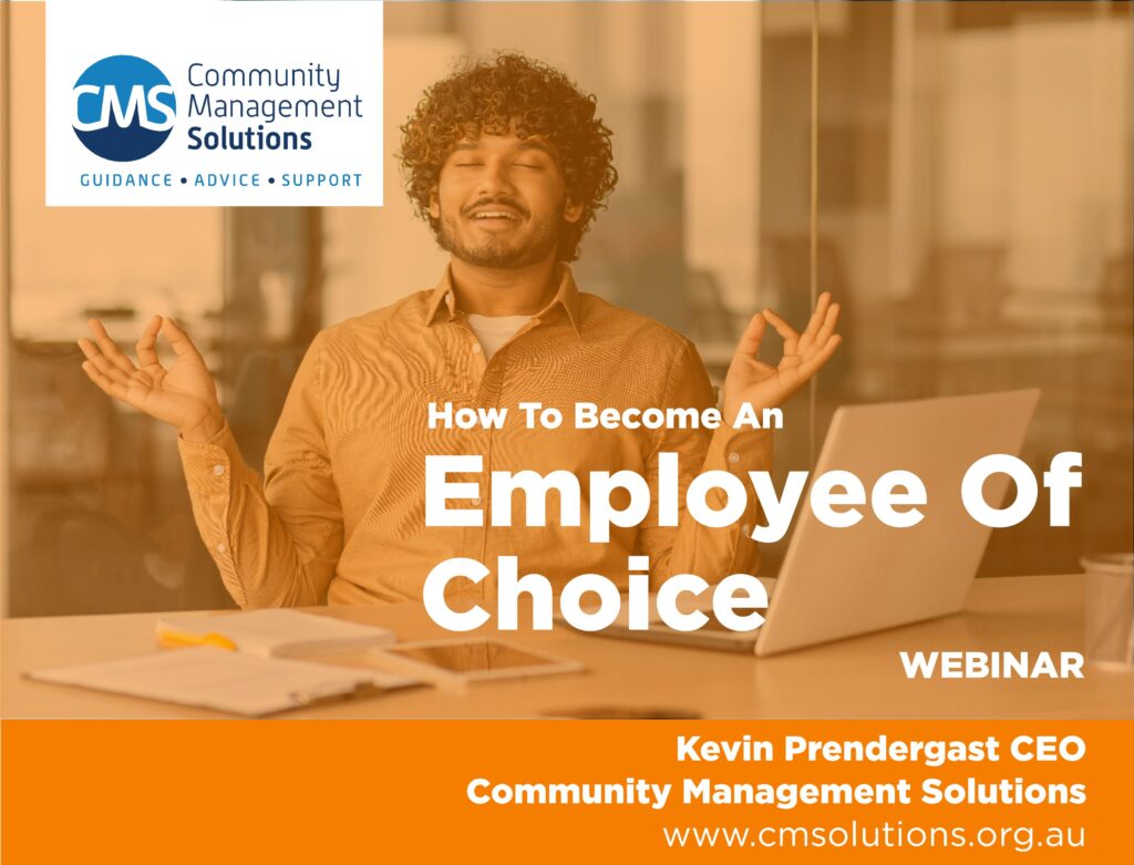 How To Become An Employee Of Choice Webinar by CMSolutions