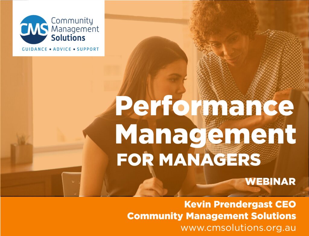 Performance Management for Managers Webinar by CMSolutions