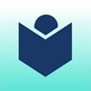 An icon depicting a person reading a book.