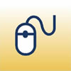 An icon depicting a computer mouse.